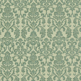 Ruskin Floral Fabric— Beige-Aqua Green—High-Quality—Multi-Purpose —100% Polyester —Sold by The Yard—54" Inches Wide